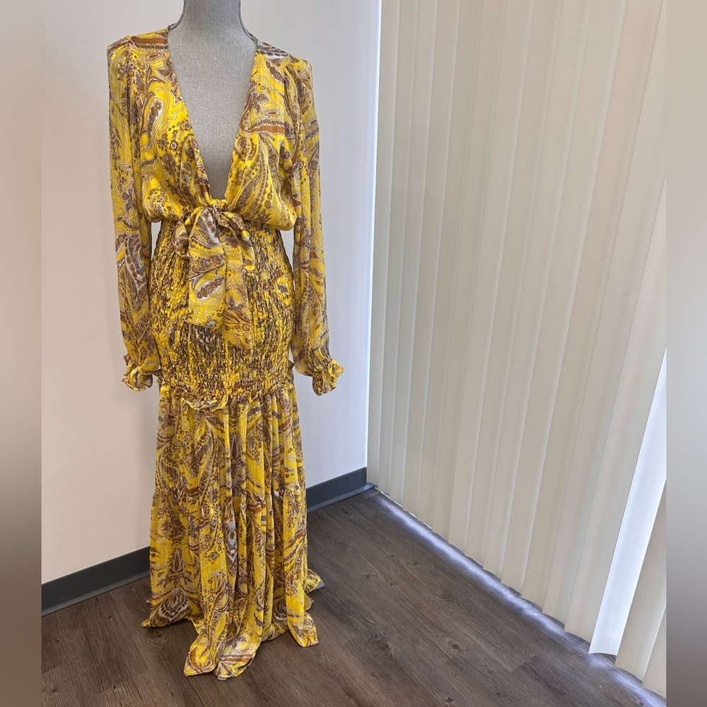 Luxxel long sleeve maxi dress